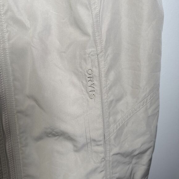 Orvis Full Zip Lightweight Fishing Vest  Beige Men's Size Medium Fishing Outdoor - Picture 4 of 16